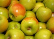 Apples Granny Closeup