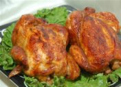 Chicken Rotisserie Closeup